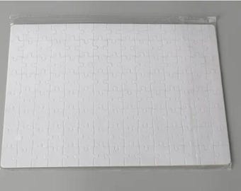 3 pcs of Cardboard Sublimation Jigsaw Puzzle Blanks Wholesale, 120 pcs, 7.8" X 11.6"
