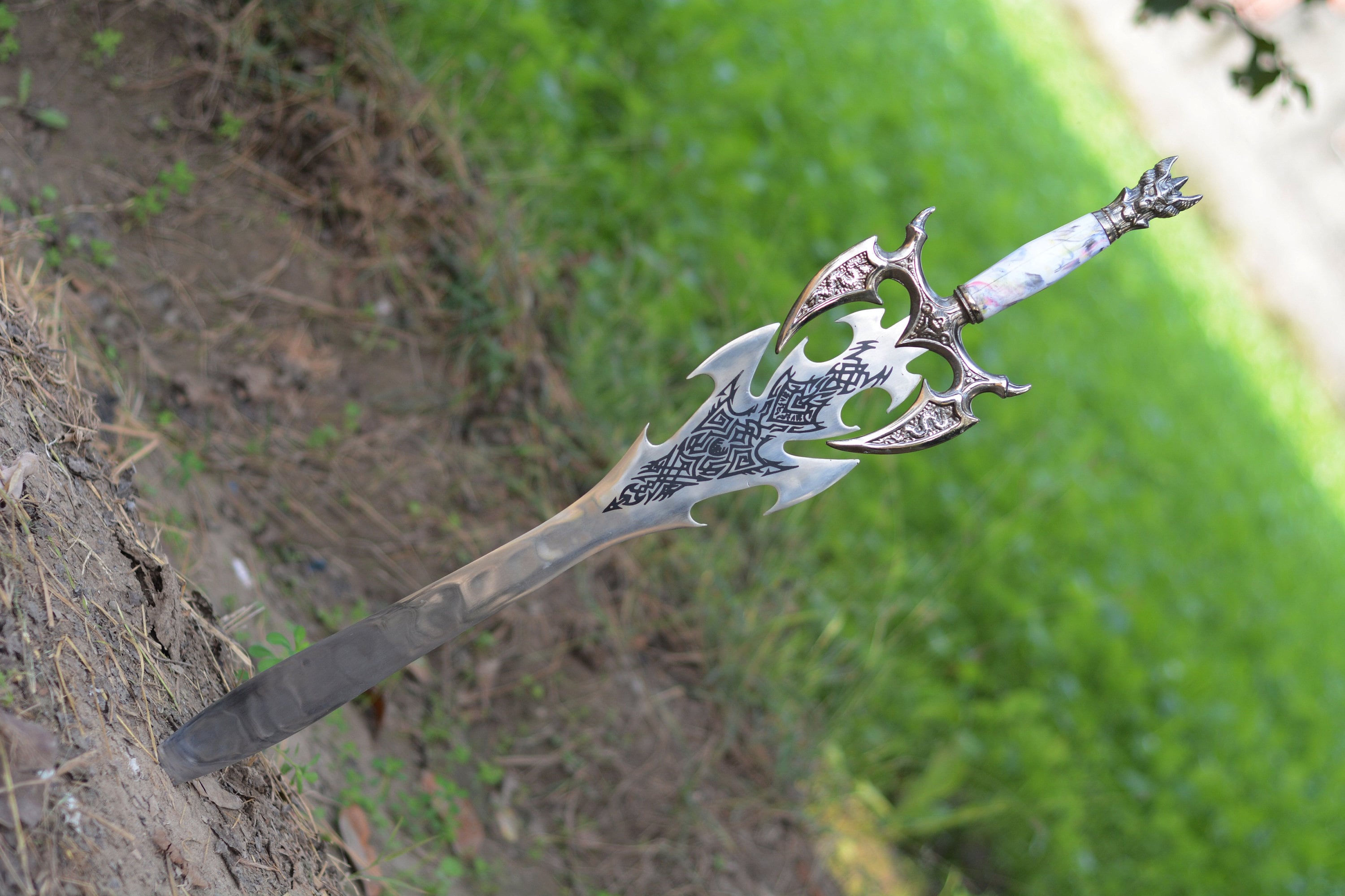 Ashoka Sword Antique Swords Decoration Swords Handmade Etsy