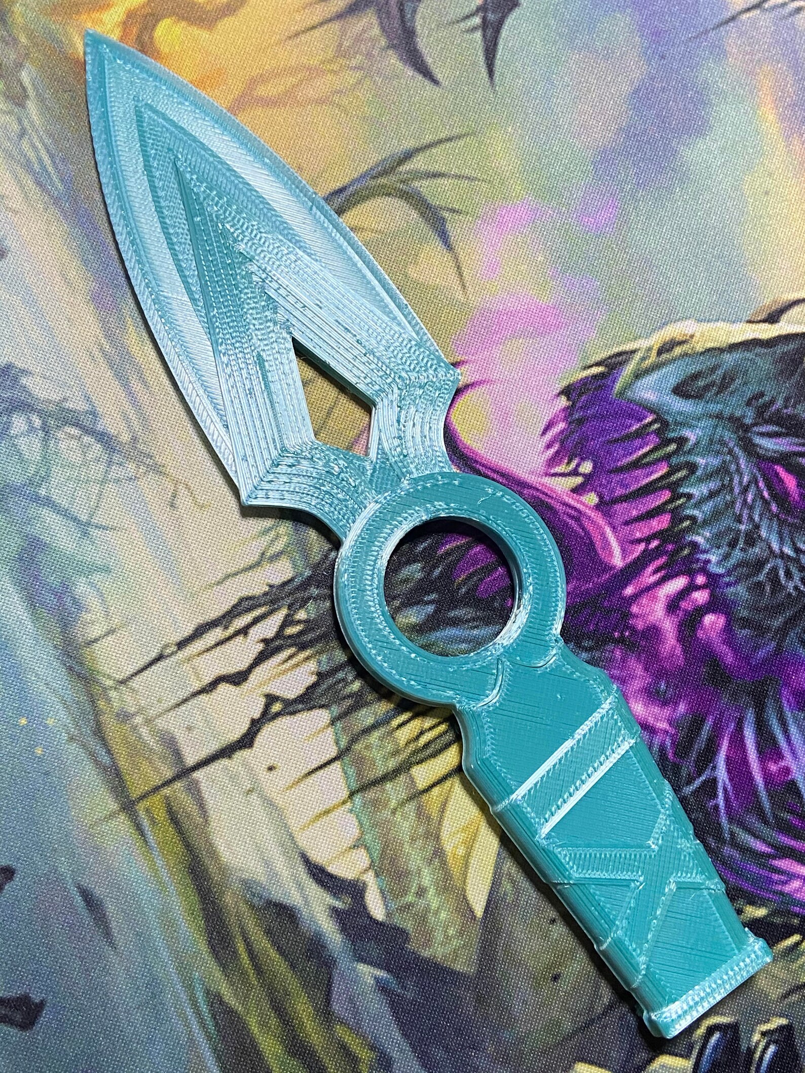 Valorant JETT Throwing Knife 3D Print Kit Valorant Blade Jett Etsy