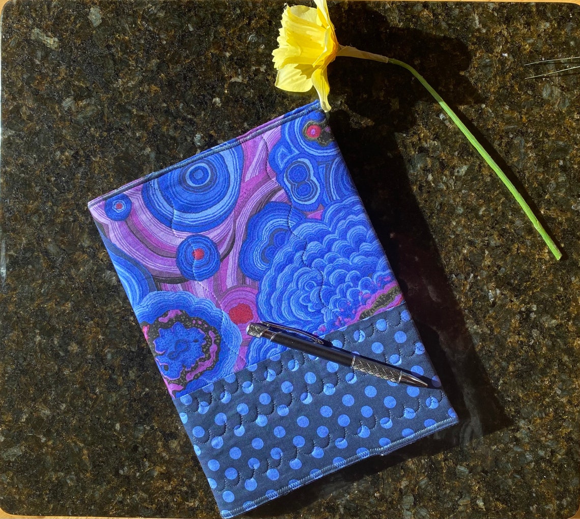 Fabric Journal Notebook Cover Reusable Fabric Journal Cover Etsy