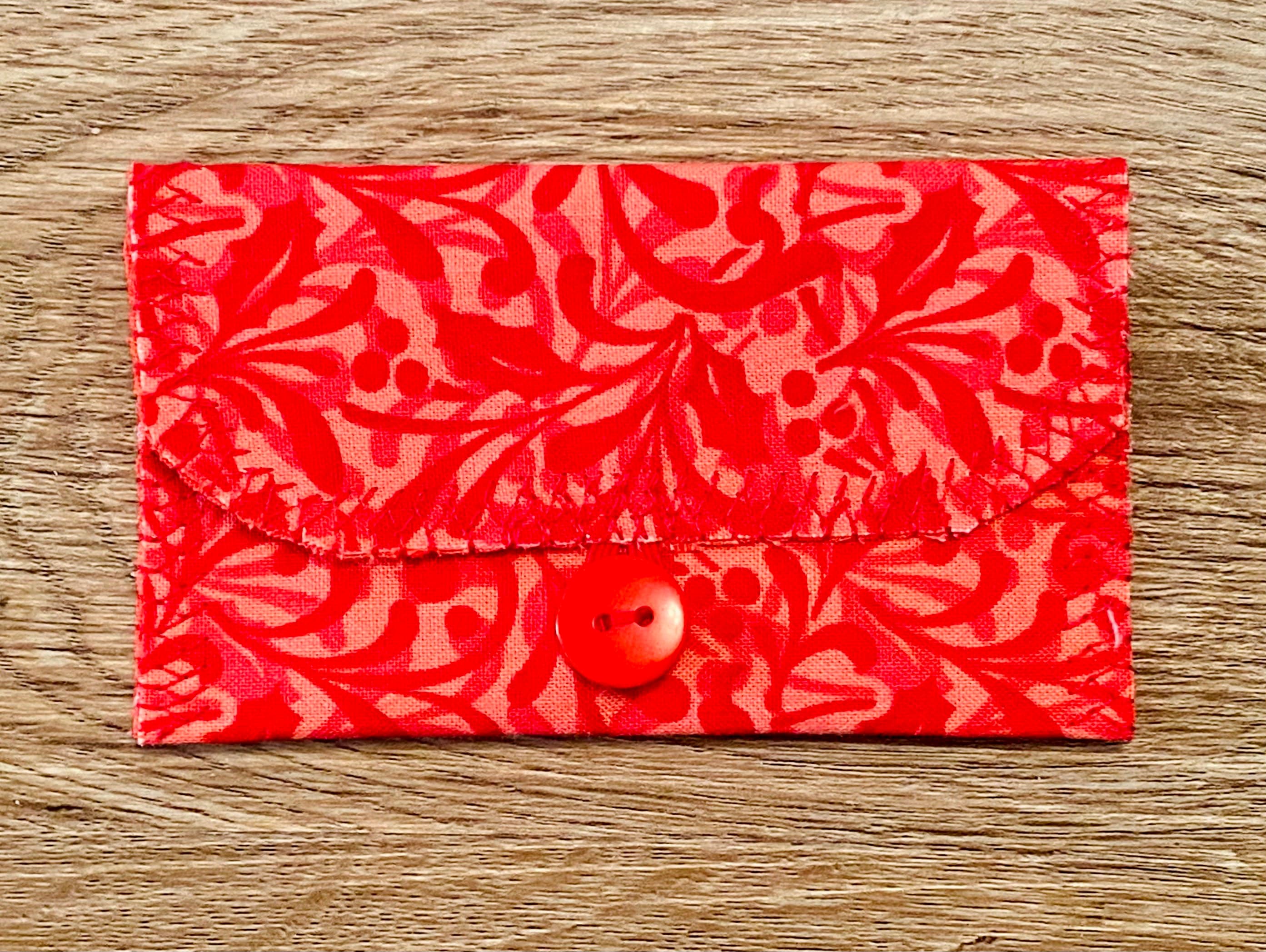 Handmade, Reusable Fabric Christmas Holiday Gift Card Holder,…