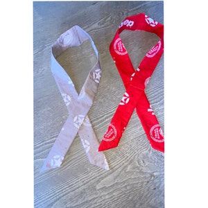 Cooling Neck Wrap, Cooling Neck Wrap, Cooling Neck Schal, Neck Cooling Wrap, Nackenkühler, Cool Tie, Wiederverwendbar - Rot oder Grau Badge 4x4