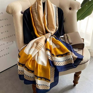 Gorgeous all seasons silky scarf. Luxury Scarf, Shawls, Fashion Scarves