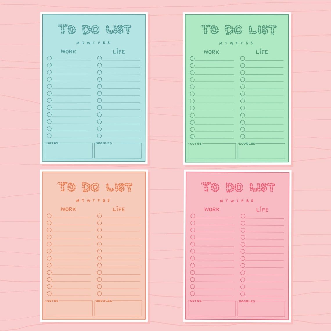 work-life-to-do-list-printable-color-bundle-etsy