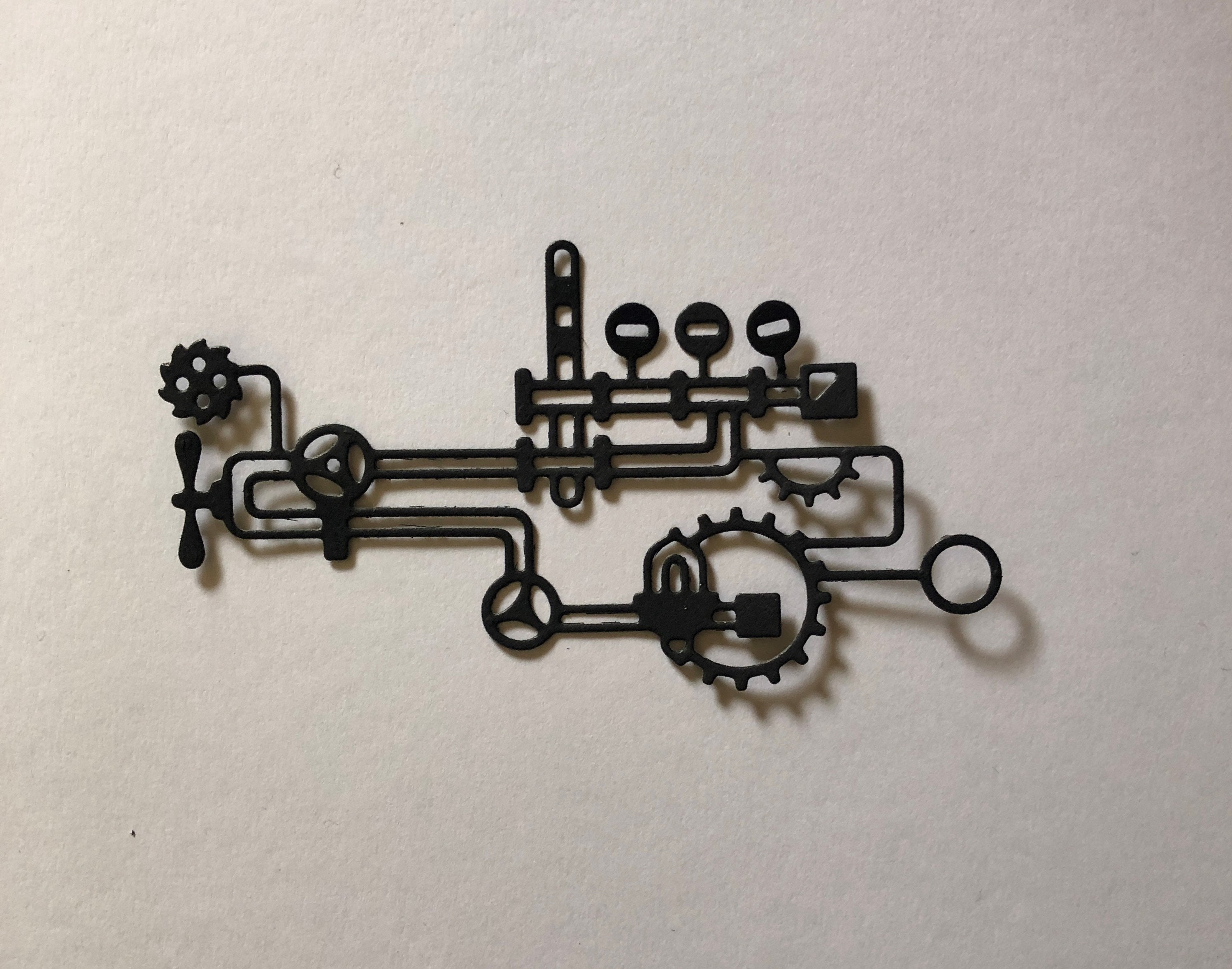 Masculine Die Cut Embellishments for Men and Boy Cards Etsy