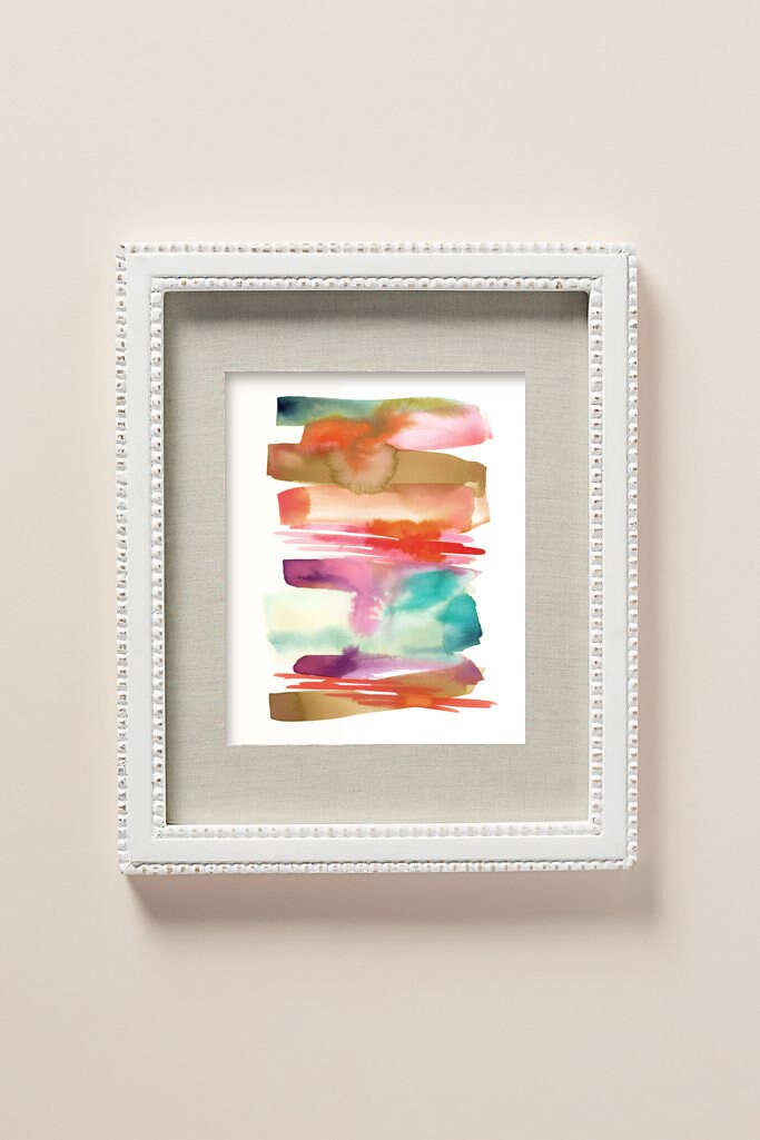 Set of 2 Prints Abstract Art Watercolor Painting | Etsy