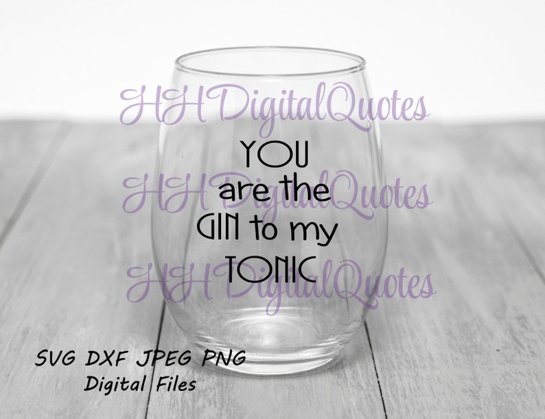 Download Gin quotes x10 digital download PNG SVG JPEG D.X.F | Etsy