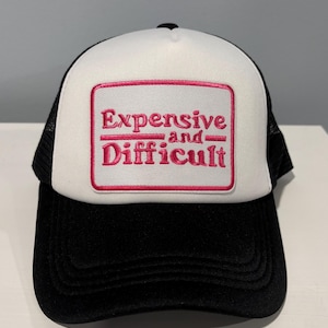 Casquette de camionneur chère et difficile