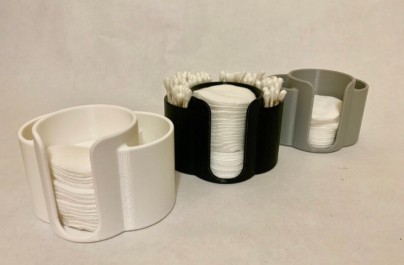 Makeup Remover and Qtip Organizer Cotton Swab Organizer Etsy