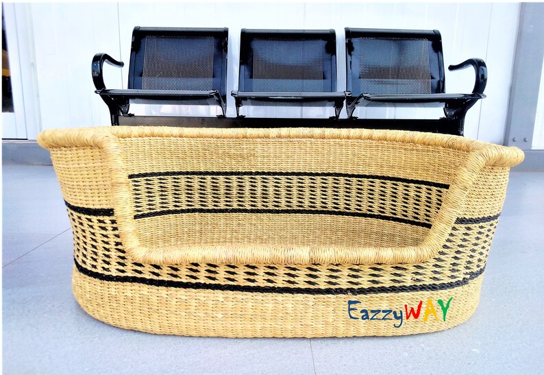 extra large wicker dog bed
