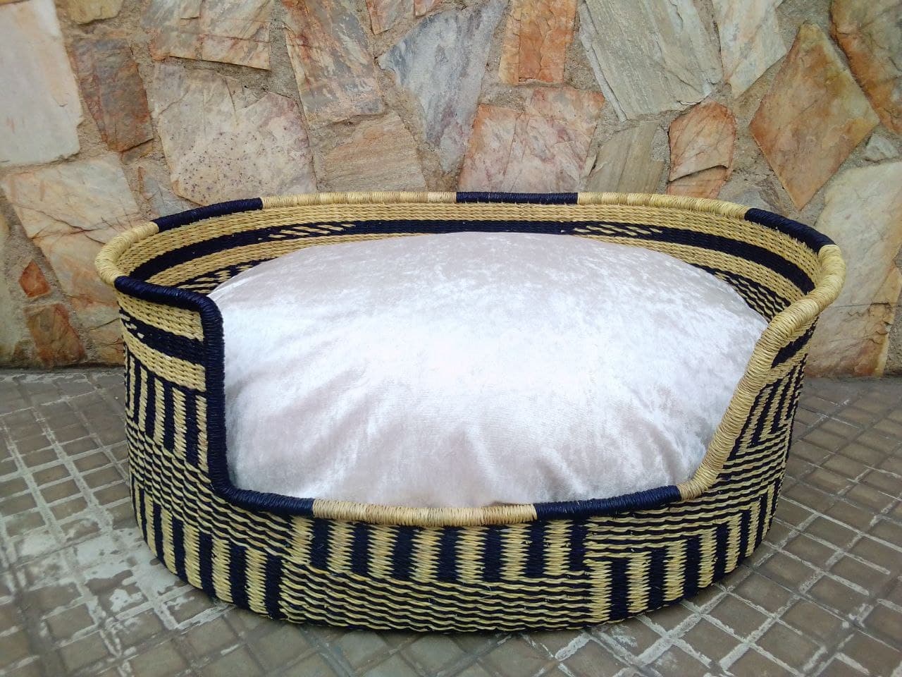 Large Dog Bed Basket Small Dog Bed Extra Large Dog Bed Dog Etsy UK