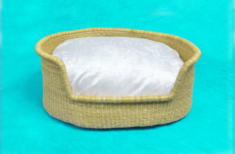 Woven Dog Basket Dog Bed Large Dog Bed Small Dog Bed Extra Etsy