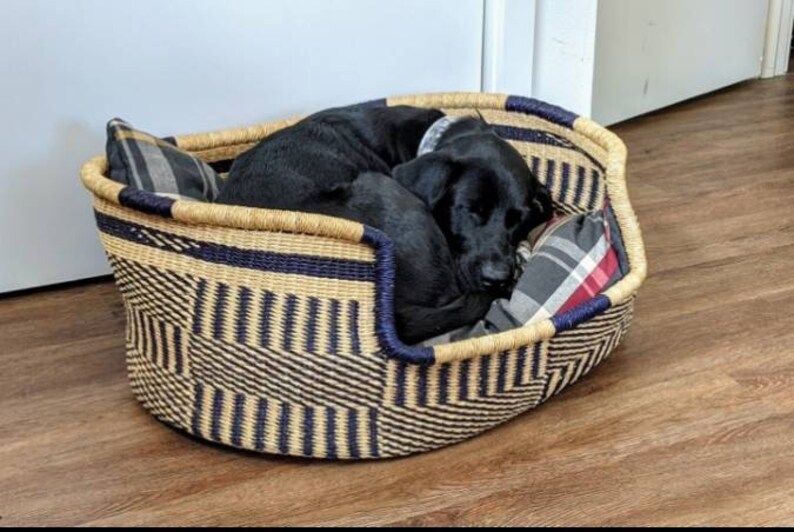 Large Dog Bed Basket Small Dog Bed Extra Large Dog Bed Dog Etsy UK