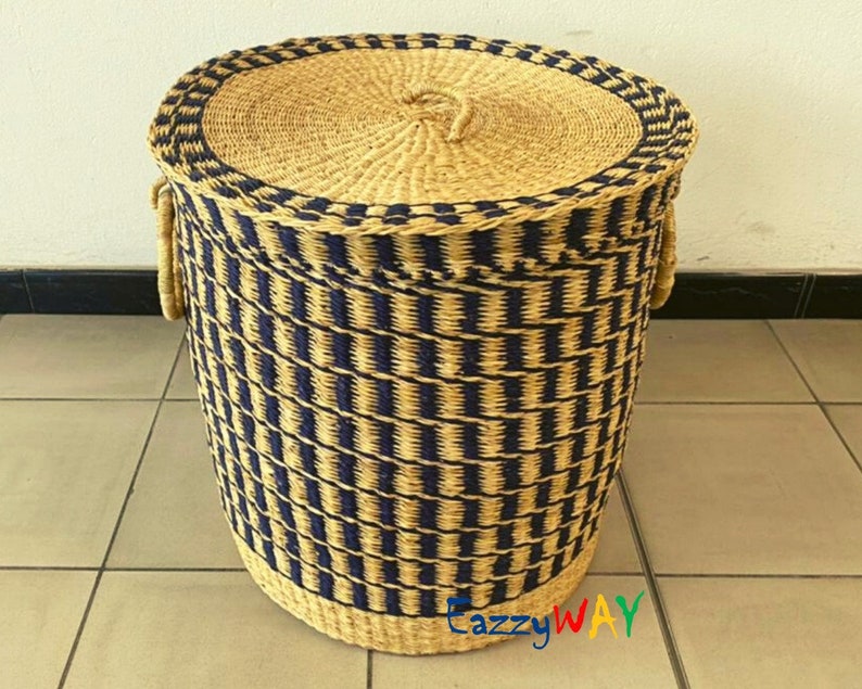 Laundry Basket With Lid Large Laundry Basket African Laundry Etsy