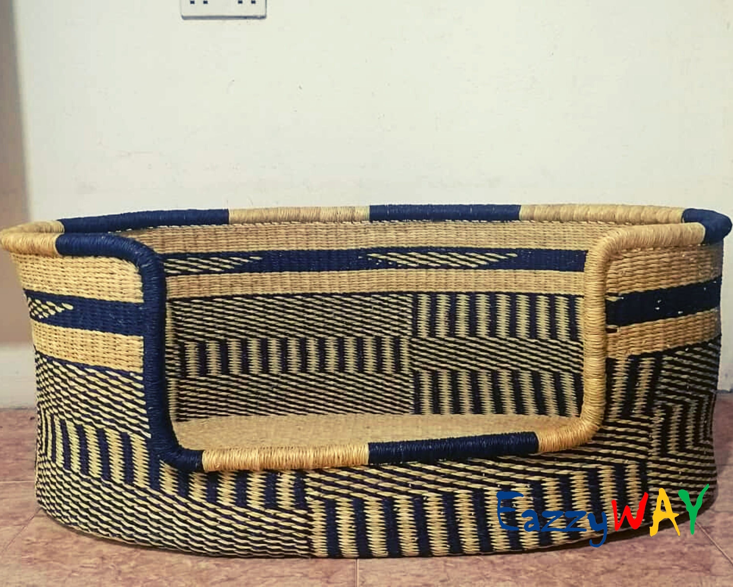 Large Dog Bed Basket Small Dog Bed Extra Large Dog Bed Dog Etsy UK