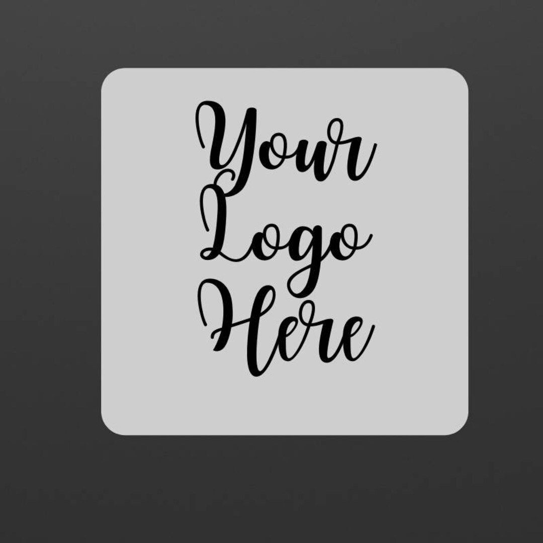 Small Business Stickers Logo Square Stickers Business Etsy UK