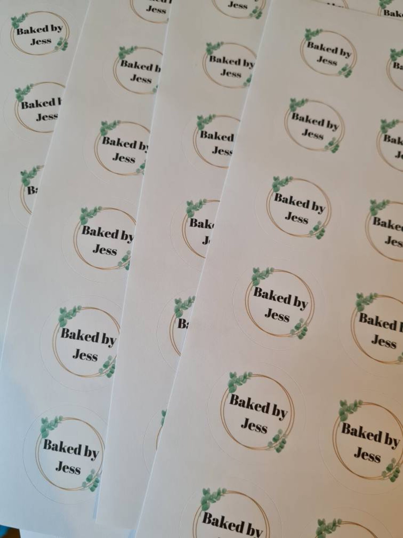 Personalised Stickers Business Stationery Happy Post Etsy UK