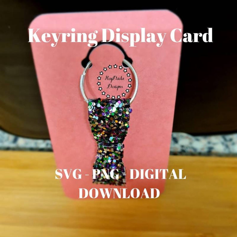 Download Keyring Display Card SVG Keychain Template Tag SVG Keyring ...