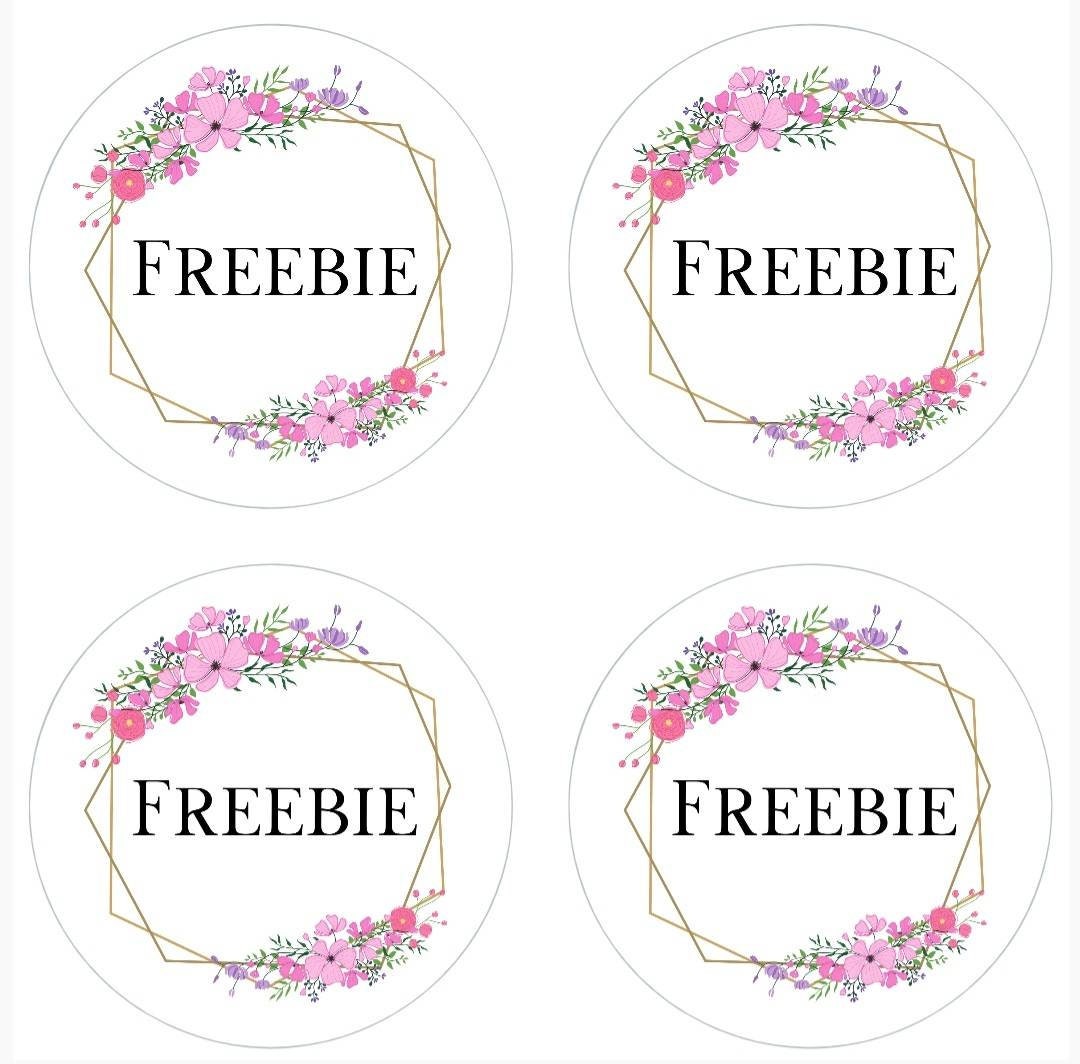 Free Gift Sticker Freebie Sticker Free Sample Sticker Etsy