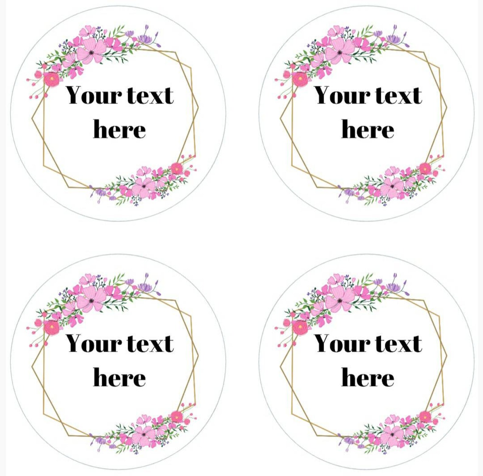 Personalised Stickers Business Stationery Happy Post Etsy UK