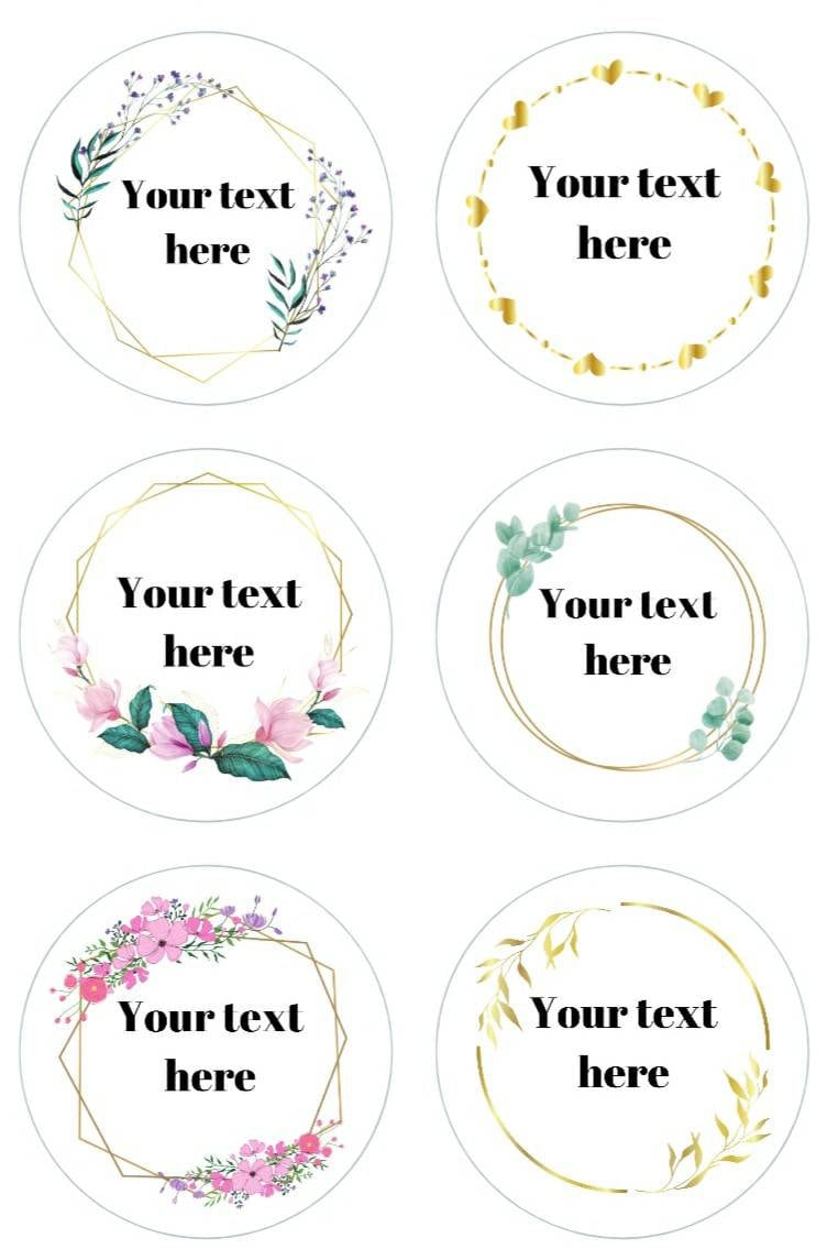Personalised Stickers Business Stationery Happy Post Etsy UK