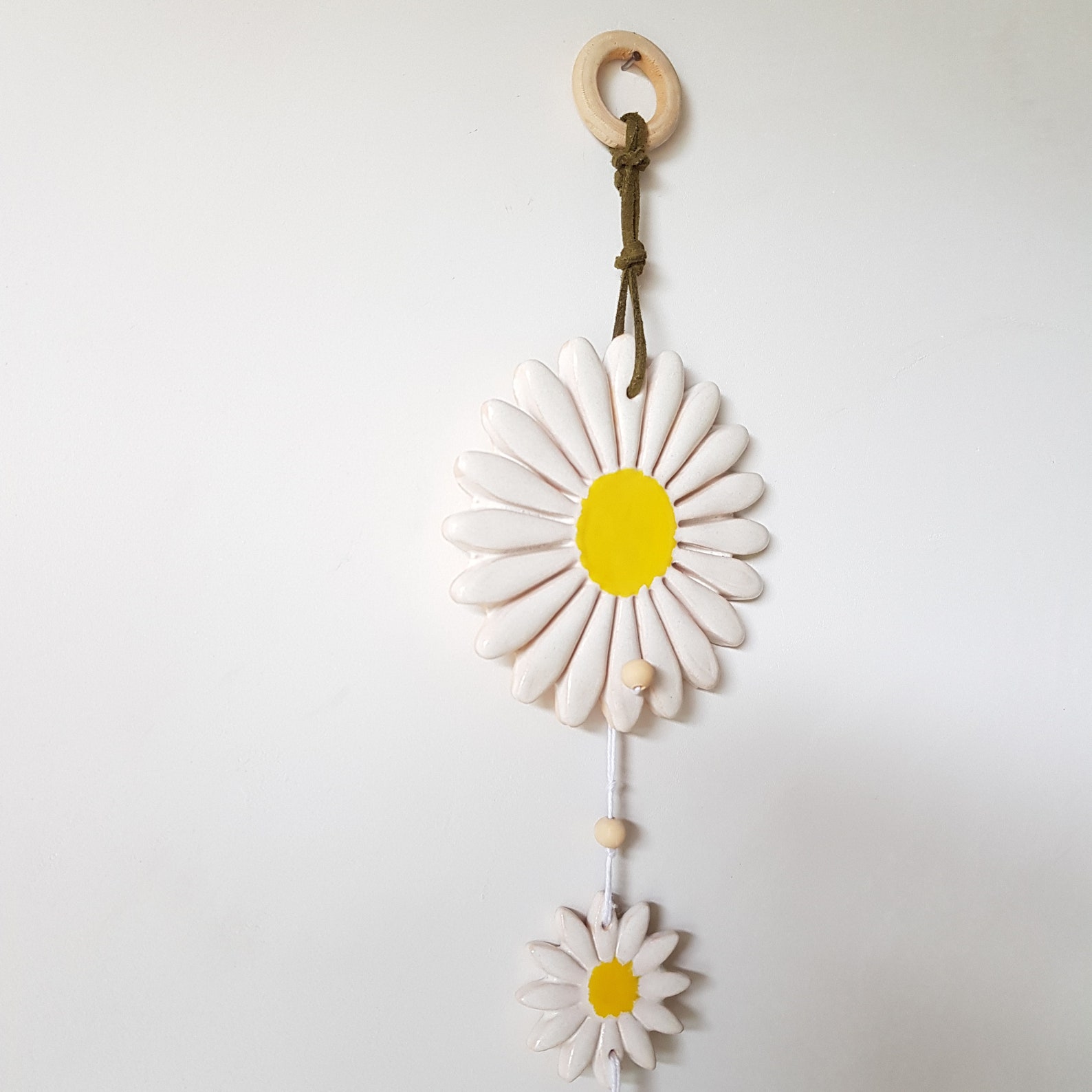 Daisy Wall Hanging Flower Wall Decor for Bedroom Chamomile Etsy