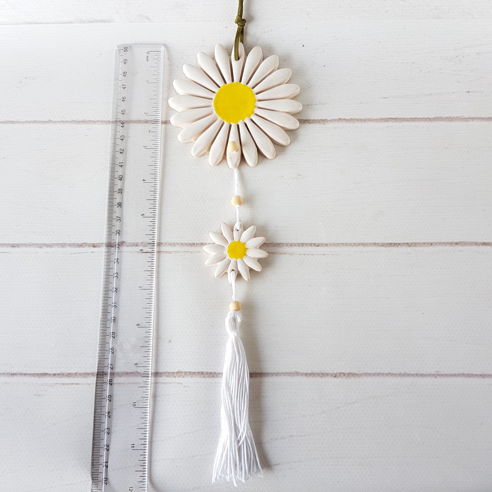 Daisy Wall Hanging Flower Wall Decor for Bedroom Chamomile Etsy