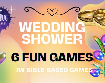 JW Wedding Shower Game Bundle