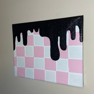 Hand painted Trippy Drips