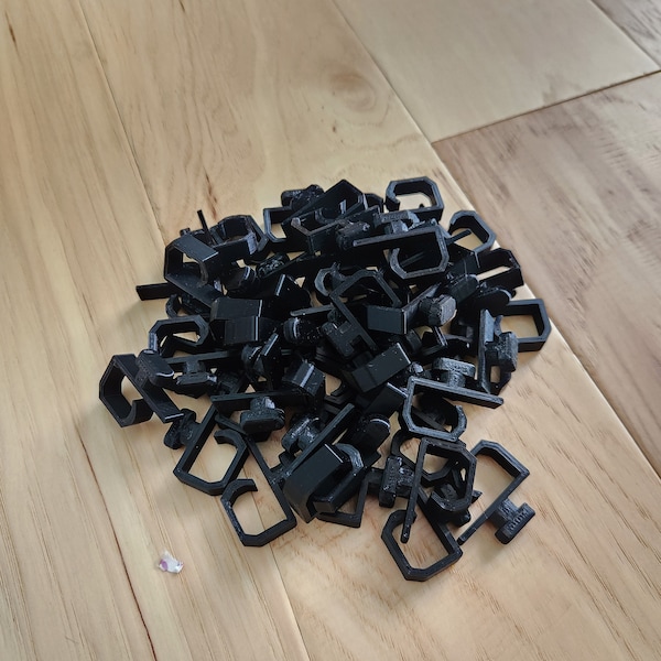 8020 Sim Rig Cable Clips for Cable Management