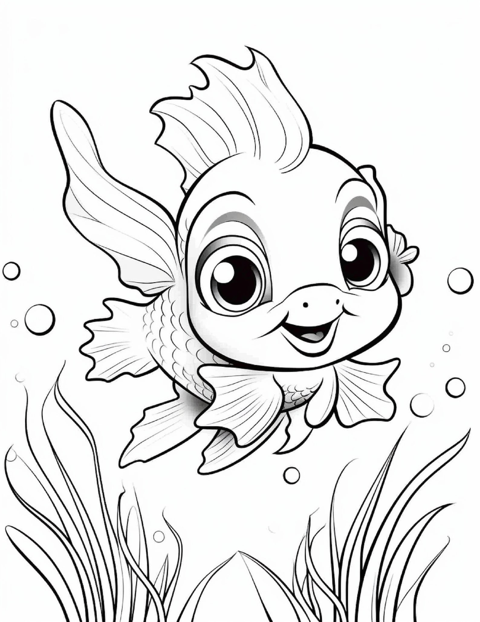 150 Cute Sea Animals Coloring Pages,kids Printable Coloring Pages