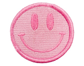 Pink Smiley Stick-on Patch