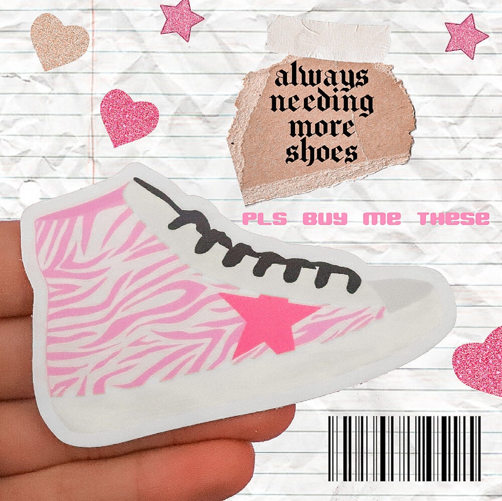 High Top Sticker - Etsy