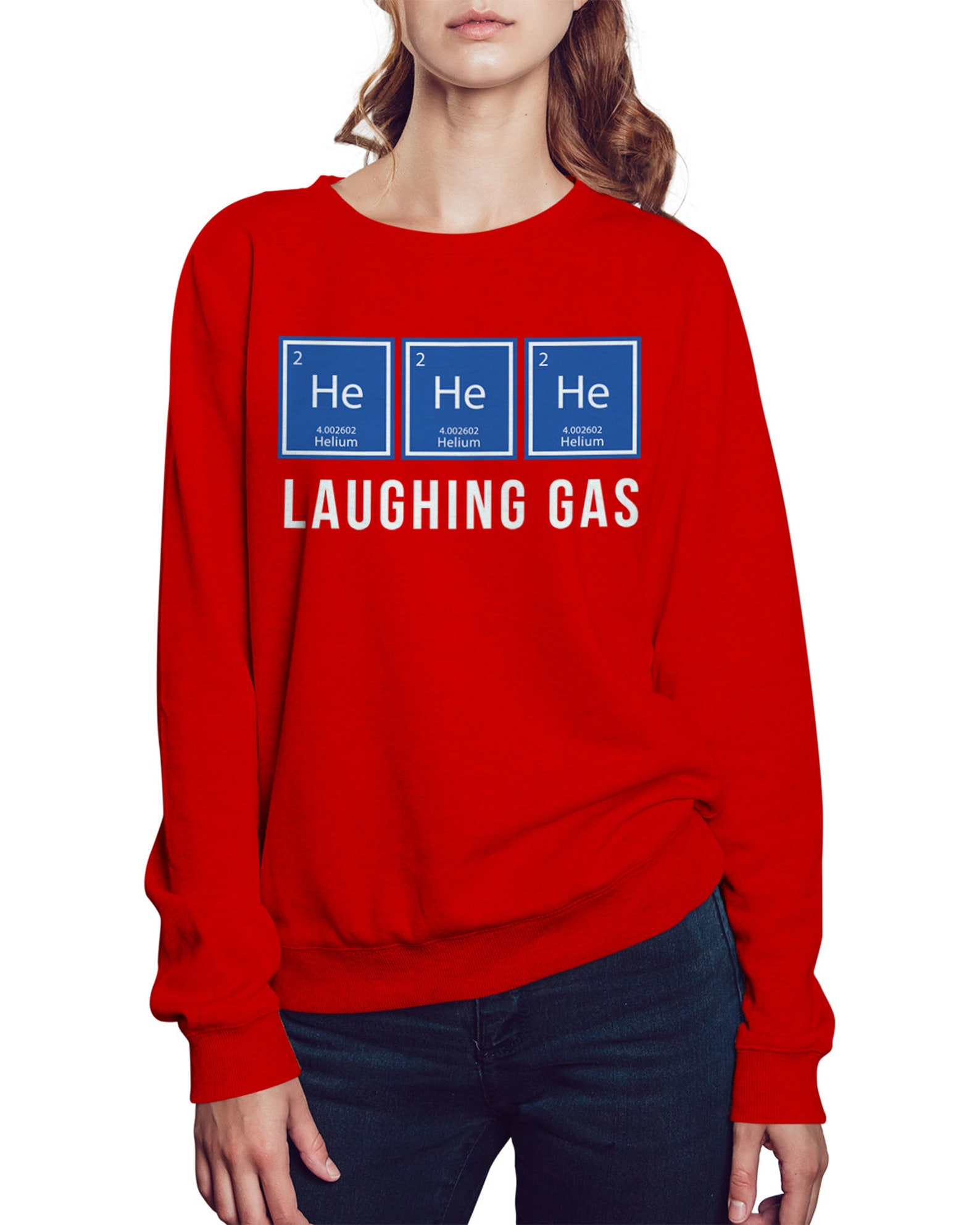 Laughing Gas He He He Helium Science Joke Science Fair Etsy