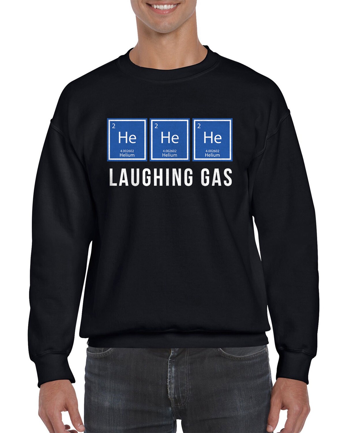 Laughing Gas He He He Helium Science Joke Science Fair Etsy