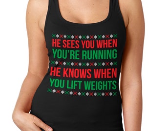 Santa Running | Etsy