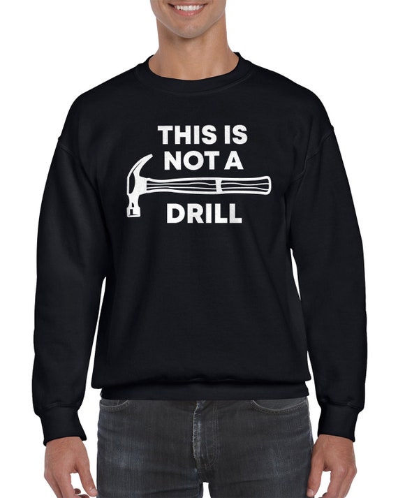 This is Not A Drill Funny Father's Day Dad Joke Graphic Etsy