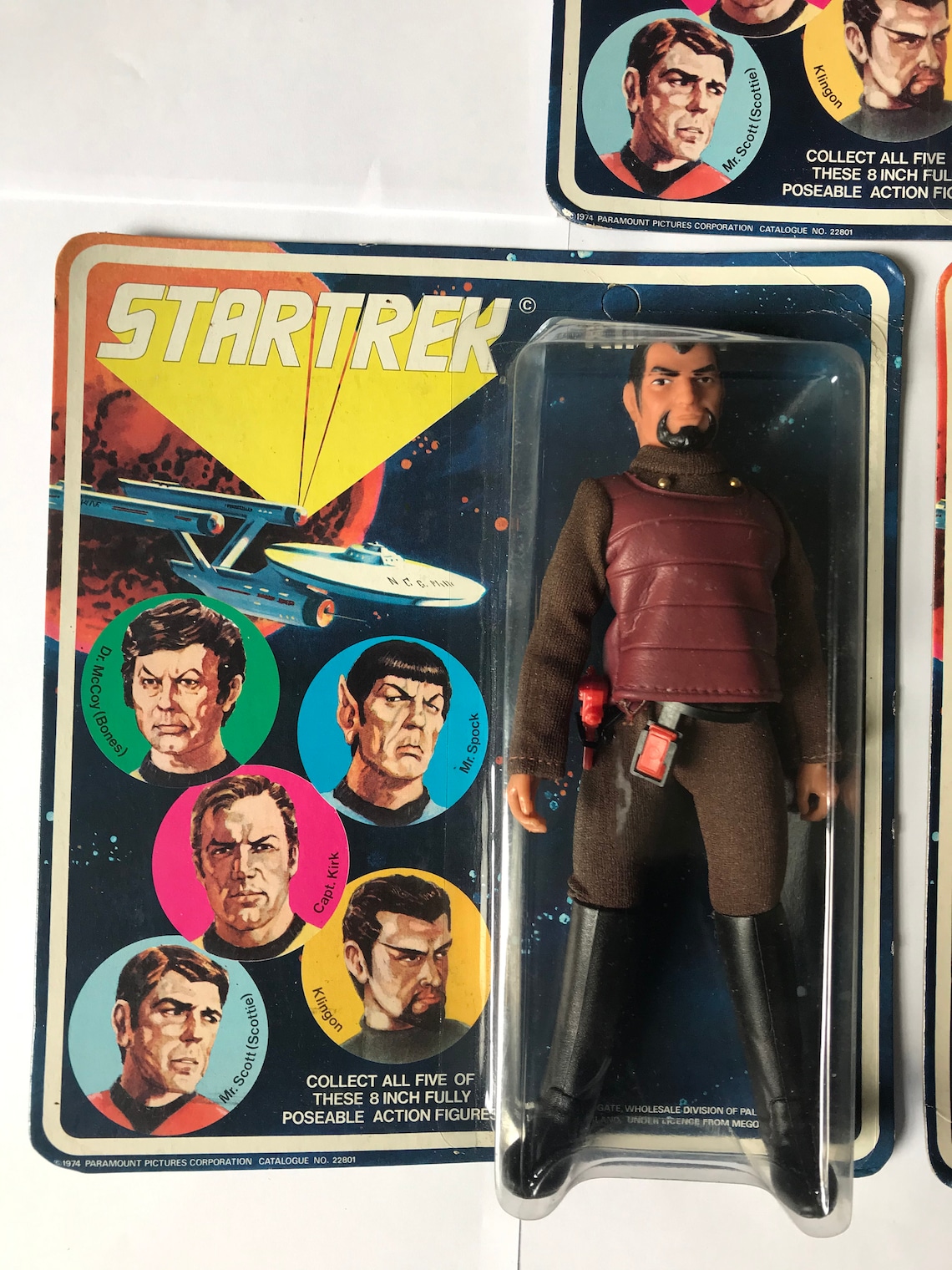 1974 mego star trek action figures