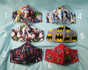 Superhero Mask Etsy