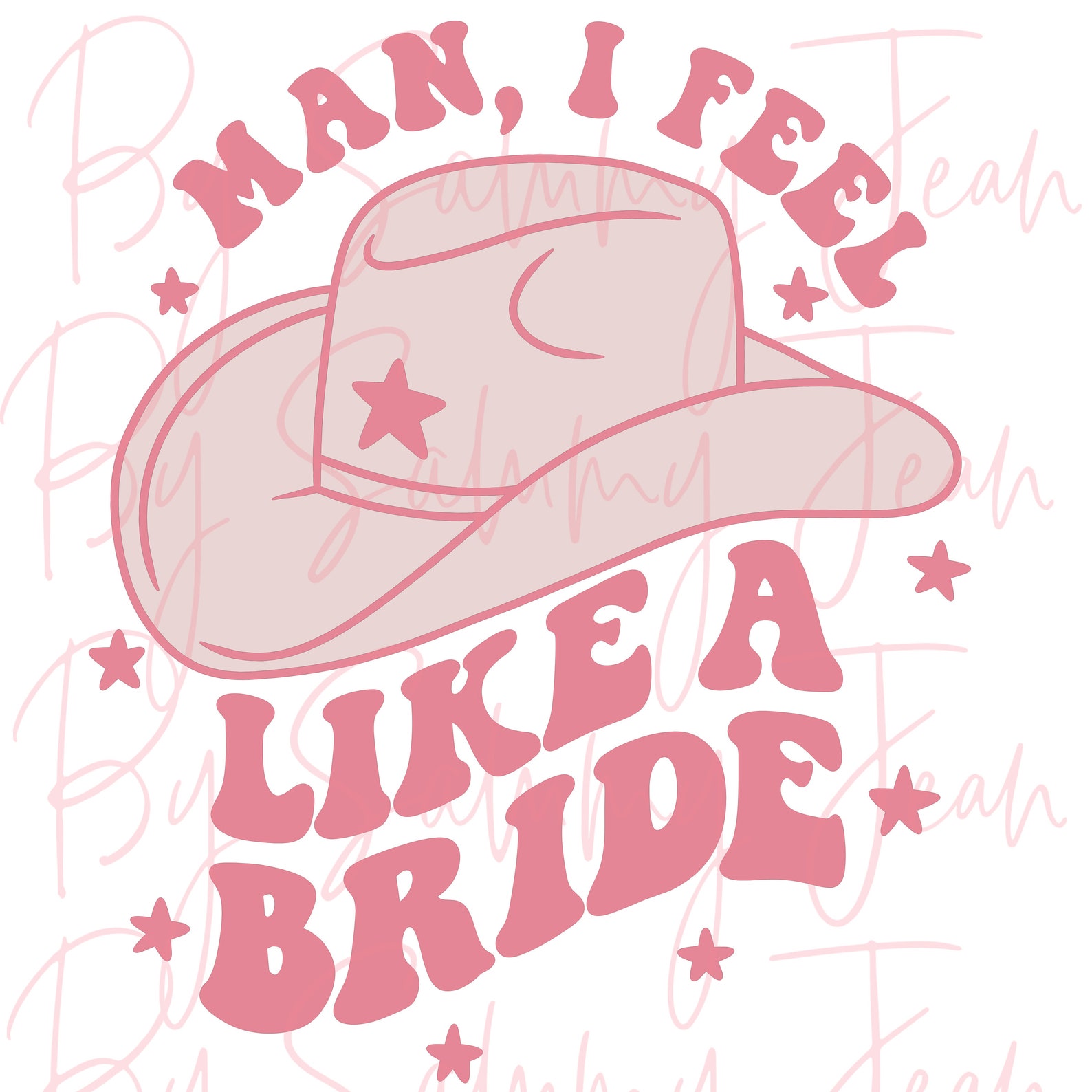 Striscione Decorativo Man I Feel Like A Bride - Scritta Per Addio Al Nubilato, Addobbi Feste - 4