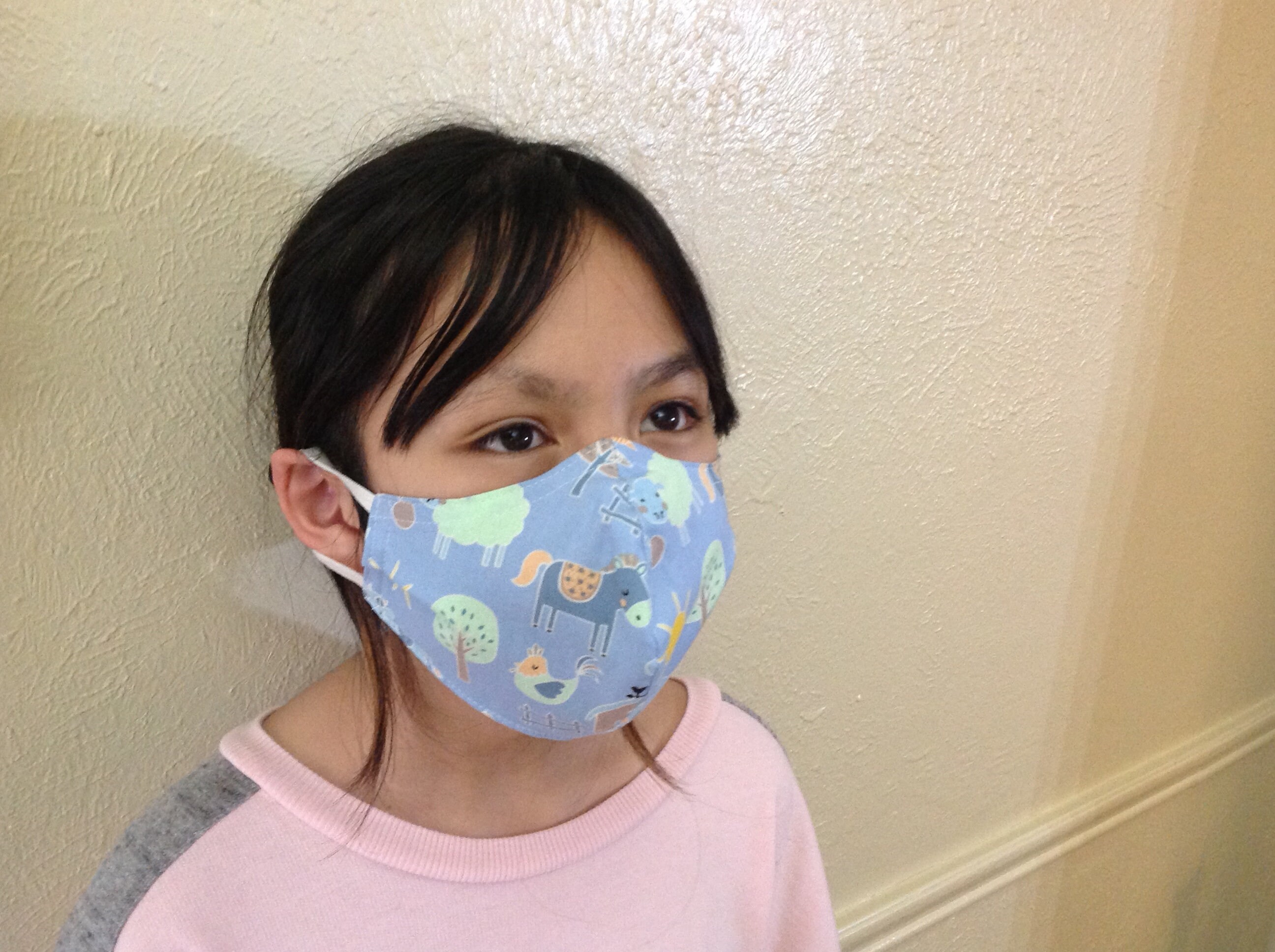 Junior Size Girls & Boys Face Masks / Kiddo's Sized Etsy