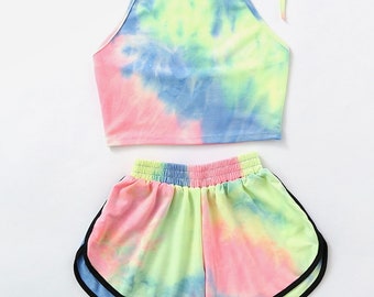 cute crop tops and shorts