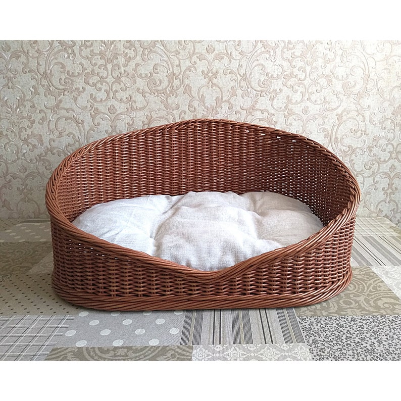 oval dog bed large