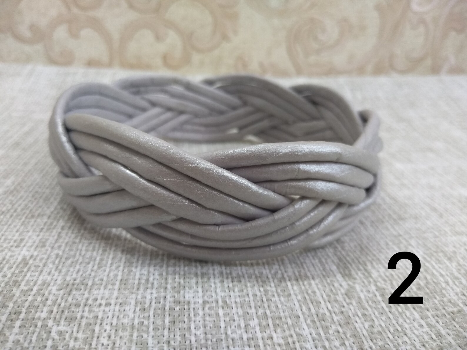 Decorative braided cat collar. Collar made of paper Etsy
