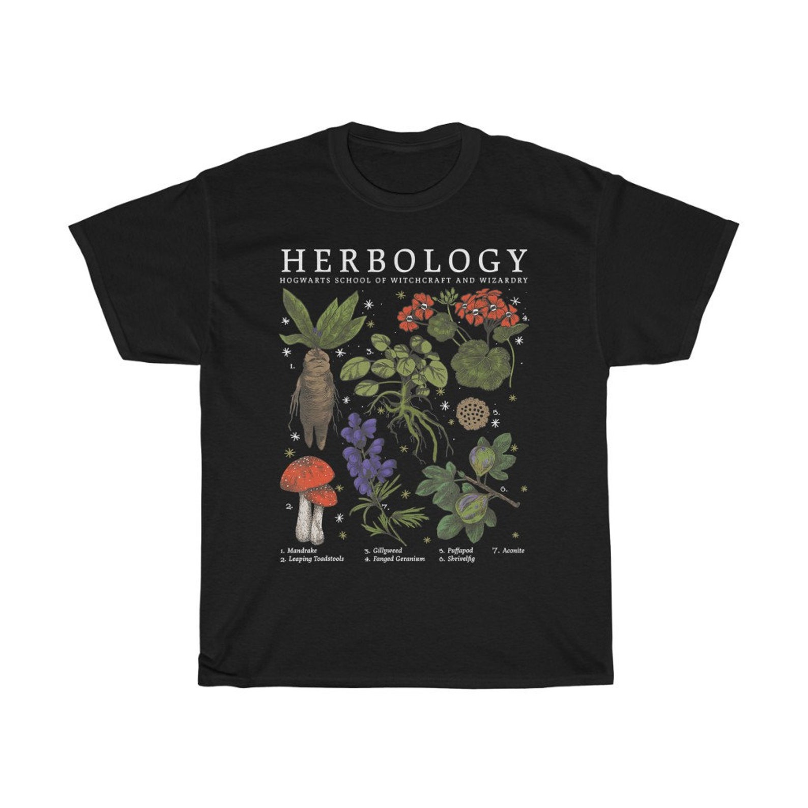 Herbology Plants Shirt Gardening Tshirt Etsy