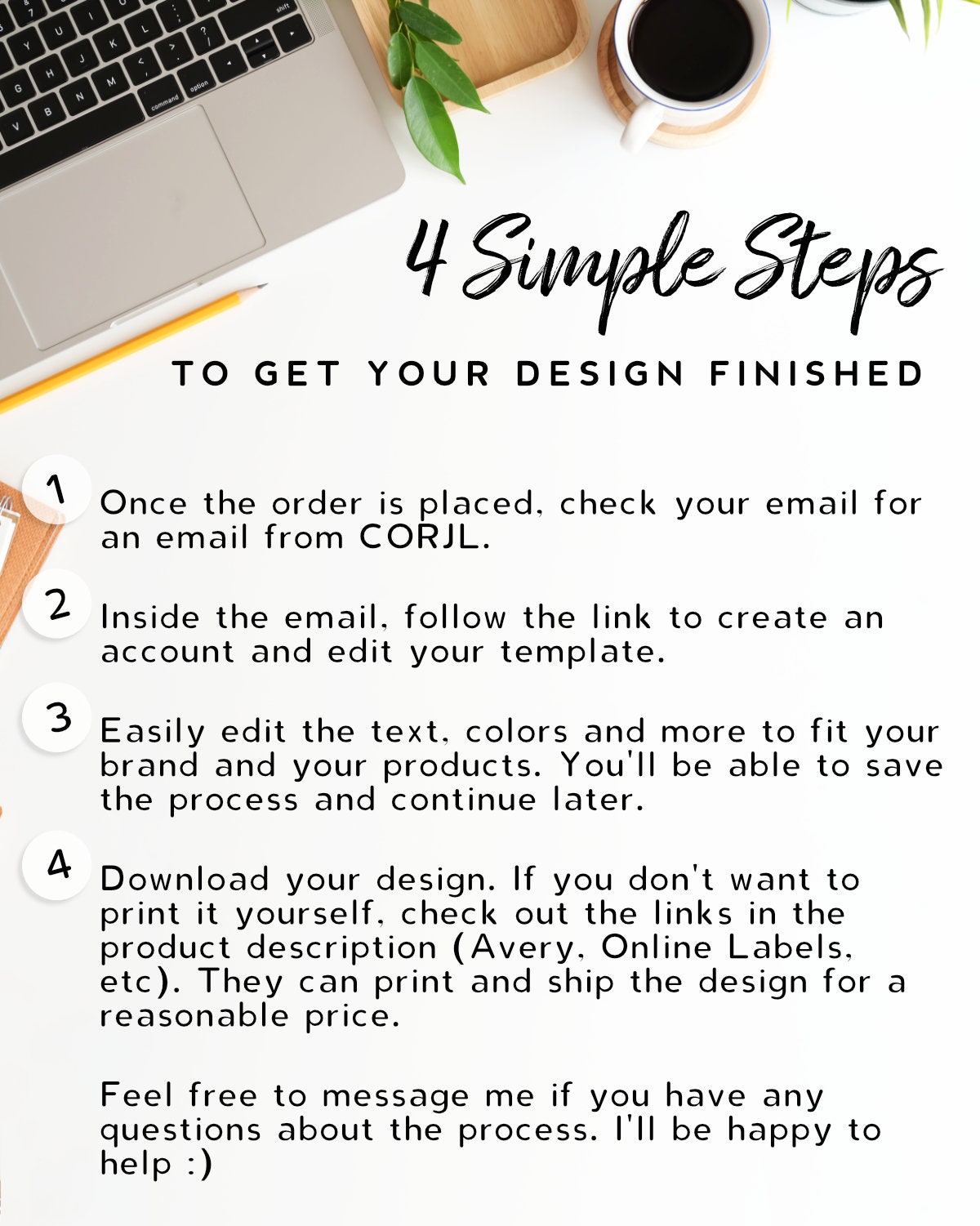 Editable Container Label Template Printable Product Label | Etsy