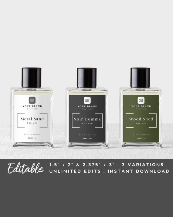 Etiqueta de perfume personalizada: embalaje de etiqueta de - Etsy México