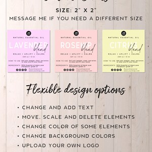 Printable Roll on Label Template - Custom Product Label Design ...