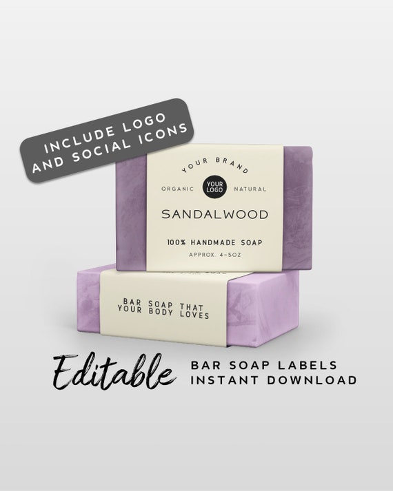 Soap Label Templates- Soap Labels Packaging