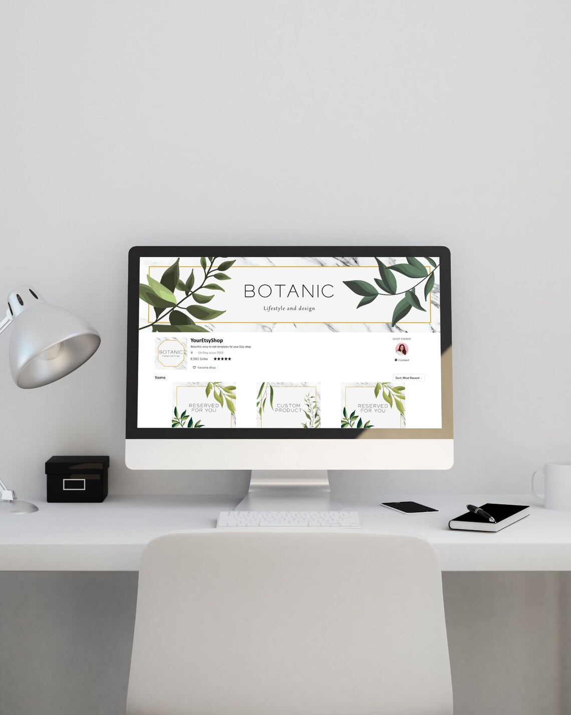 DIY Etsy Template Etsy Marketing Editable Shop Branding Etsy